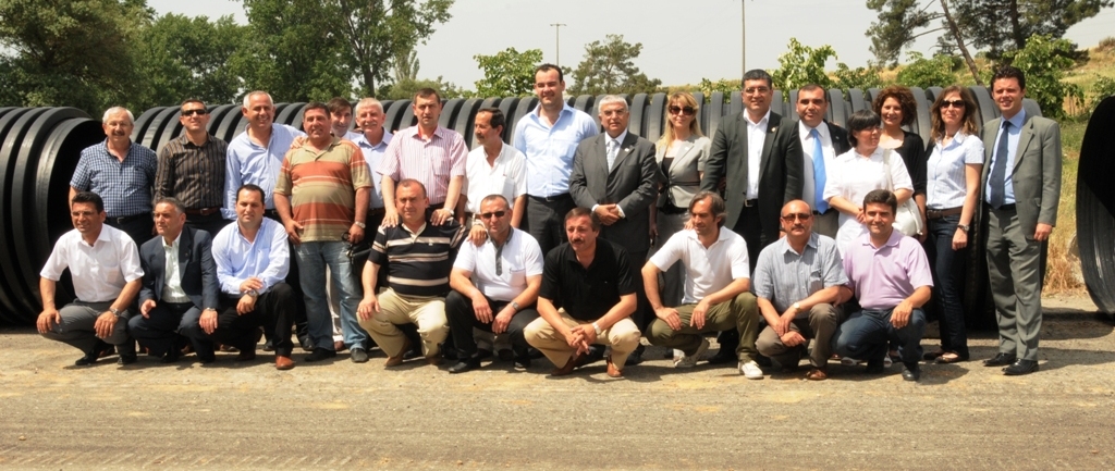 �inasi Kur�un Caddesi�nde Altyap� �al��malar�na Ba�land�