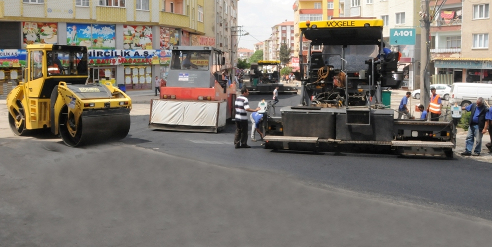 Mustafa Kemal Caddesi Asfaltland