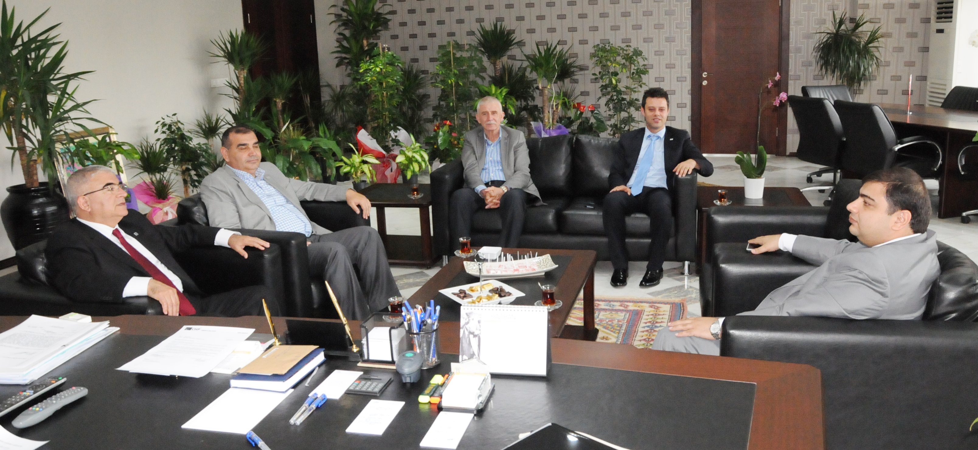 Ergene Kaymakam� K�z�ltoprak�tan Baysan�a Ziyaret