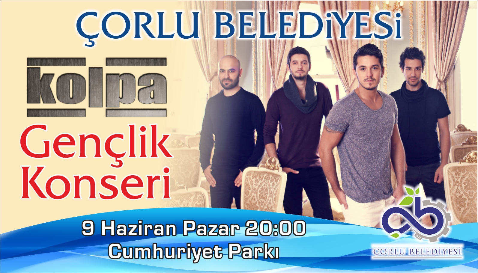 Genlik Konserinde Kolpa Sahne Alacak