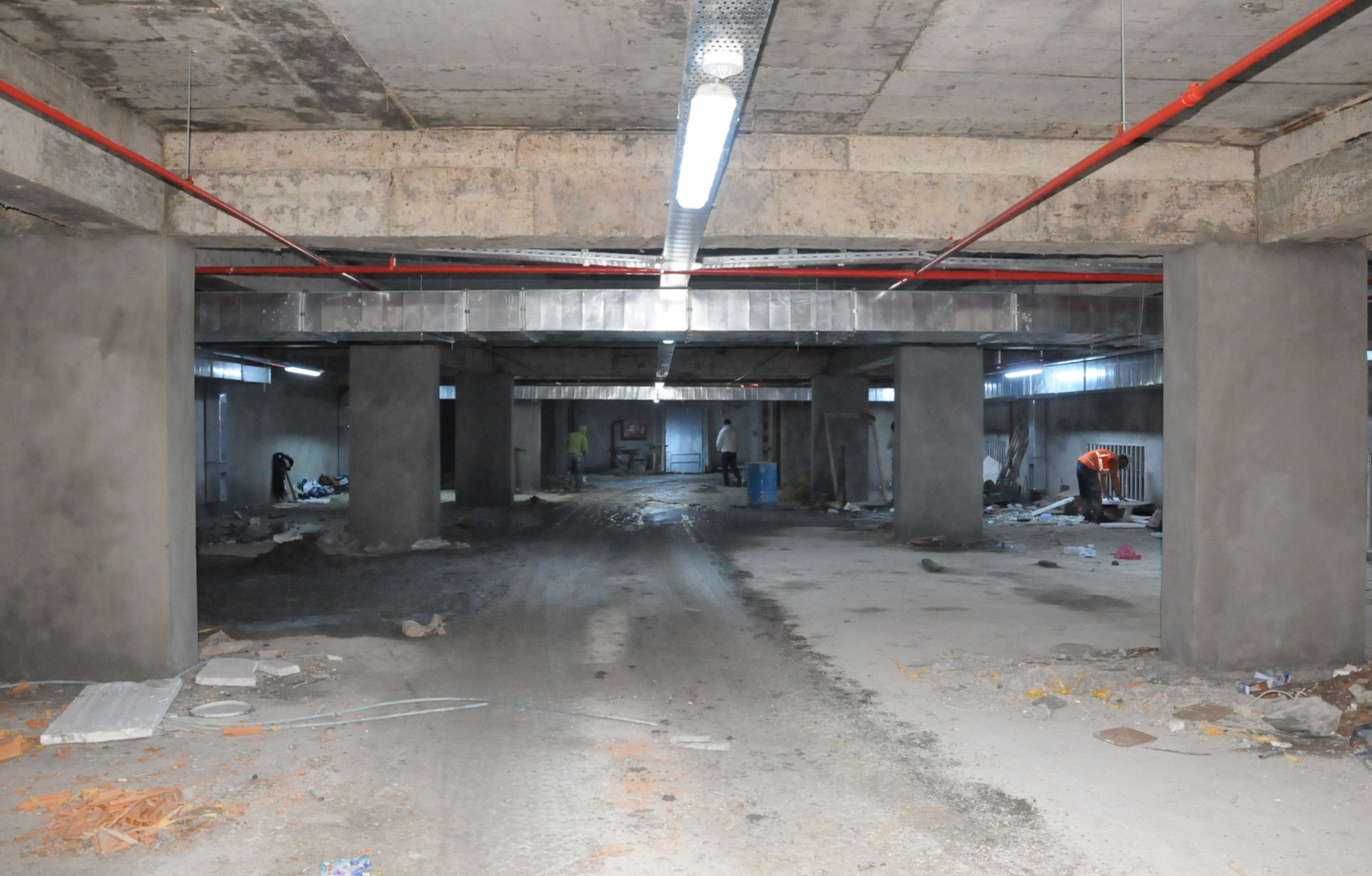 Santral Otopark naat Hzla lerliyor