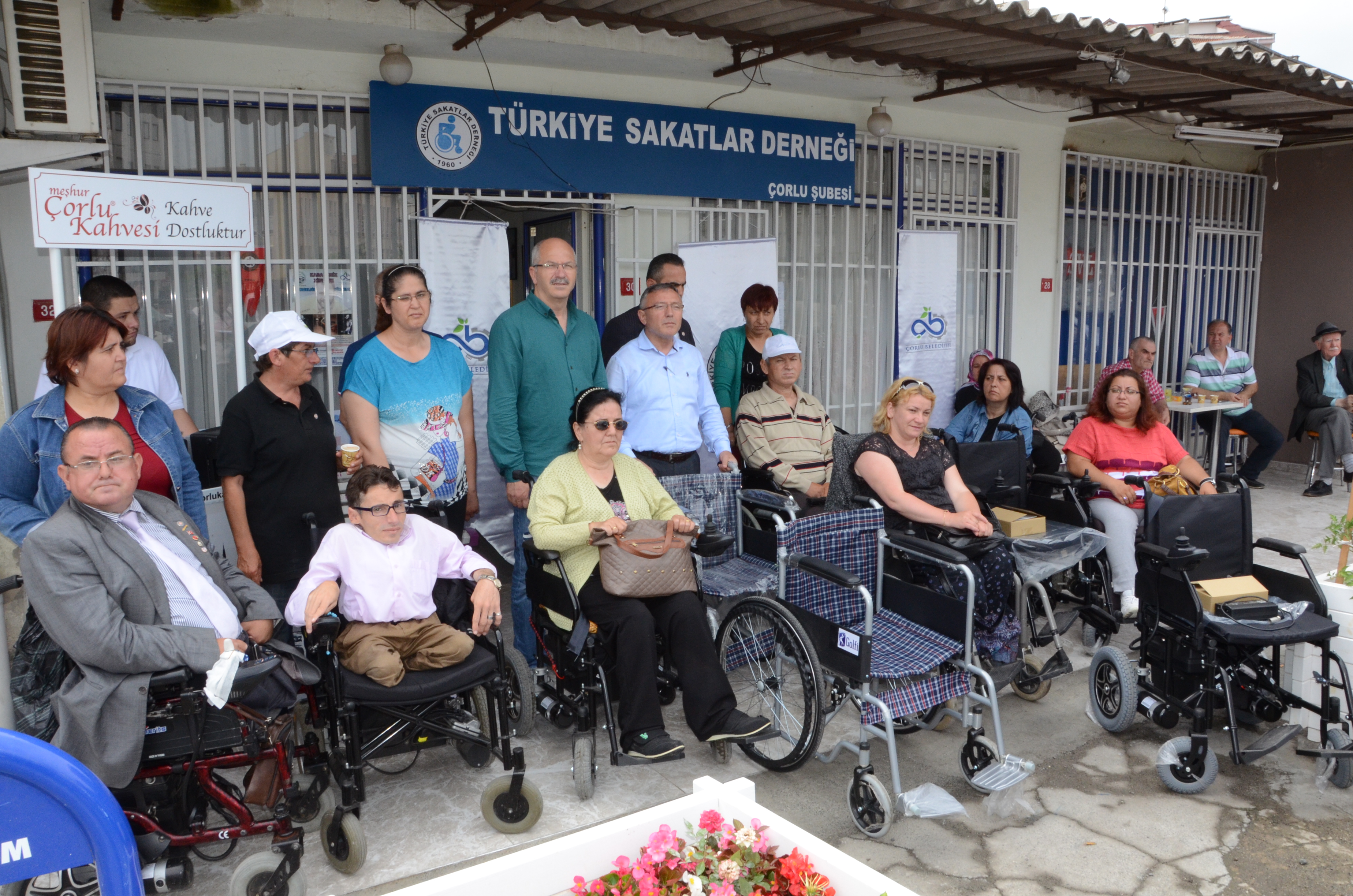 orlu Belediyesinden Tekerlekli Sandalye Yardm