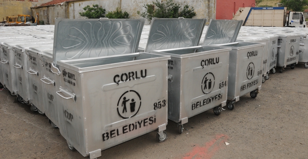 �orlu�ya Yeni ��p Konteyn�rlar�