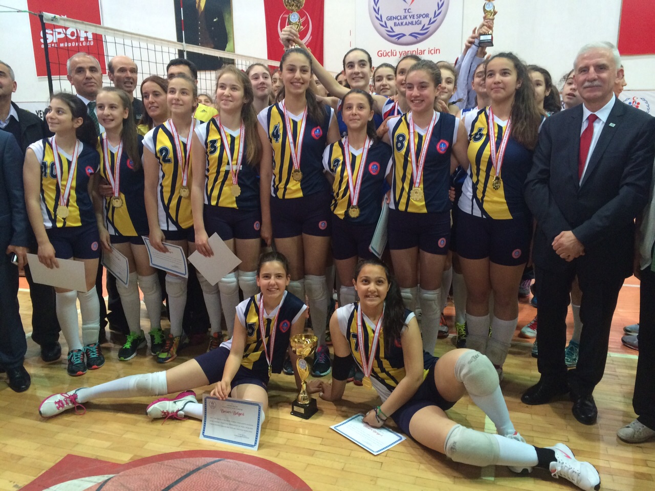 Voleybolcularmz Trkiye ampiyonu Oldu