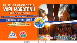 Uluslararas� �orlu Yar� Maratonu ��in Kay�tlar Devam Ediyor