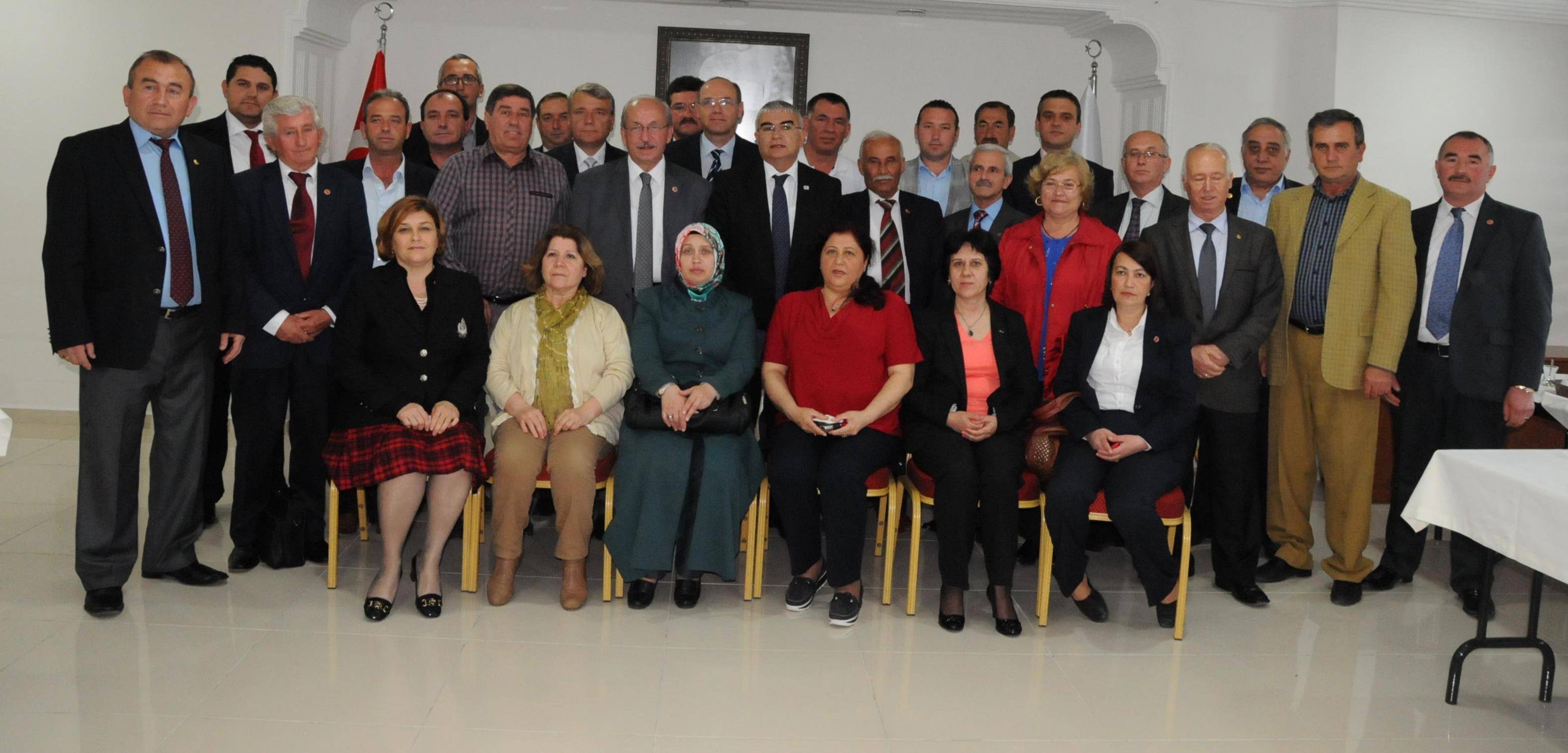 Albayrak ve Baysan Mahalle Muhtarlaryla Bulutu