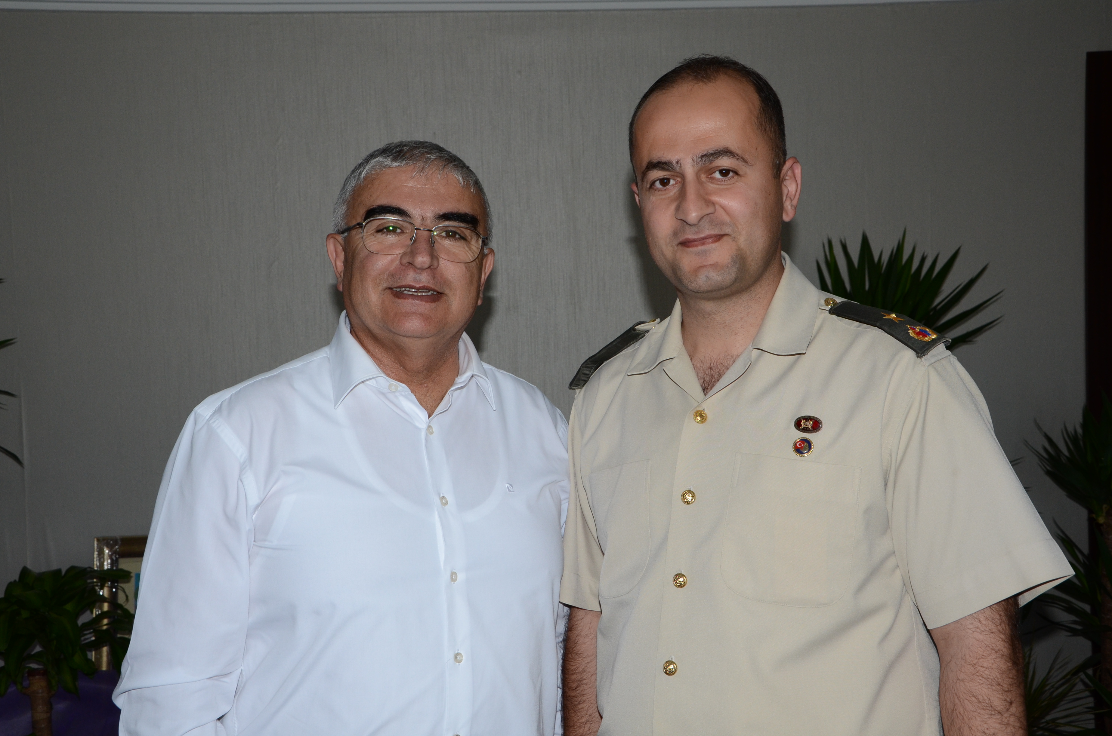 Binba emrekten Bakan Baysana Veda Ziyareti