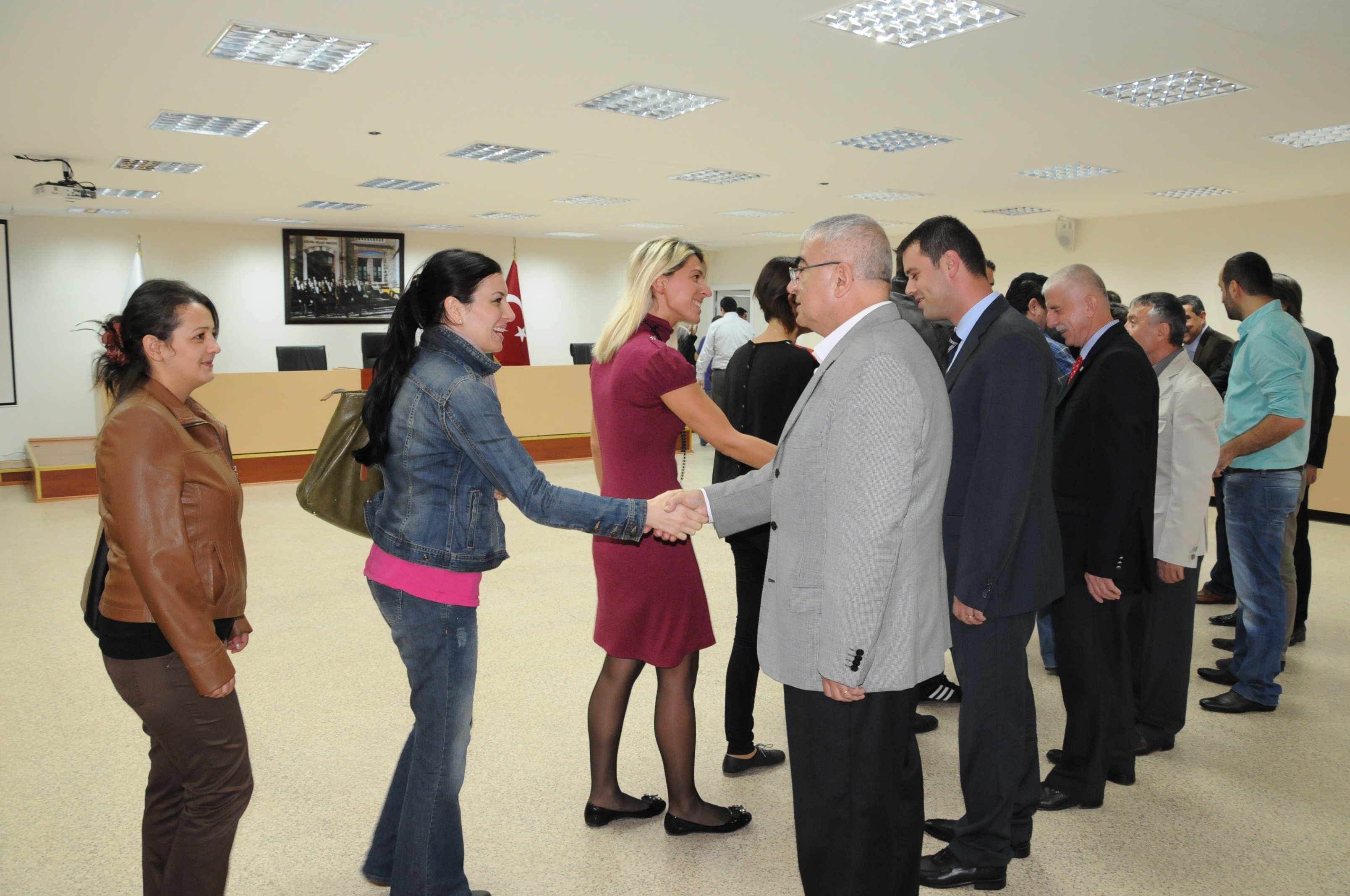Belediye Ynetimi Personel ile Bayramlat