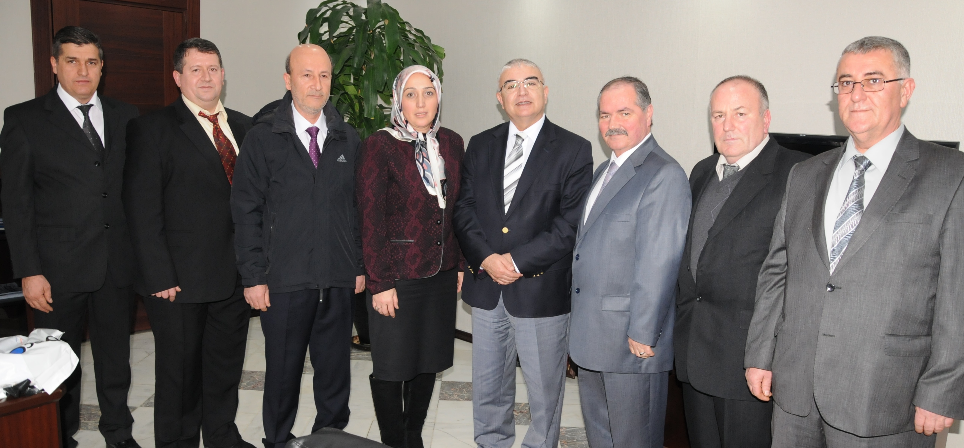 Kahveciler Odasnn Yeni Ynetiminden Baysana Ziyaret