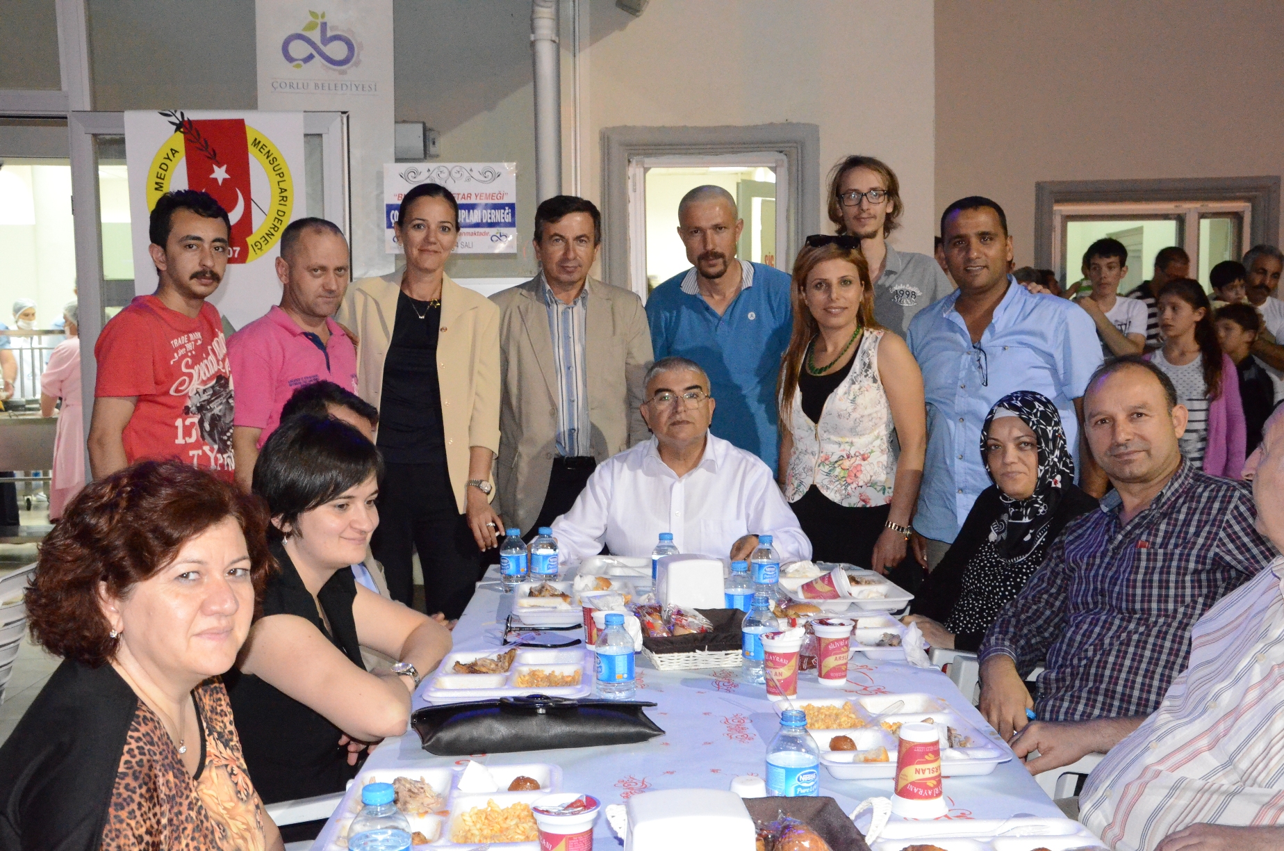 �orlu Medya Mensuplar� Derne�i A�evi�nde �ftar Yeme�i Verdi