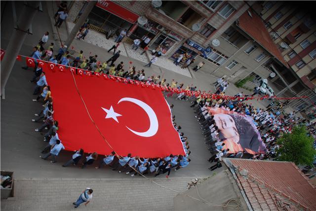 �orlu�da Gen�lik Y�r�y��� Yap�ld�