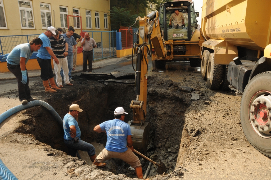 Altyap�daki Ar�zalar Onar�l�yor