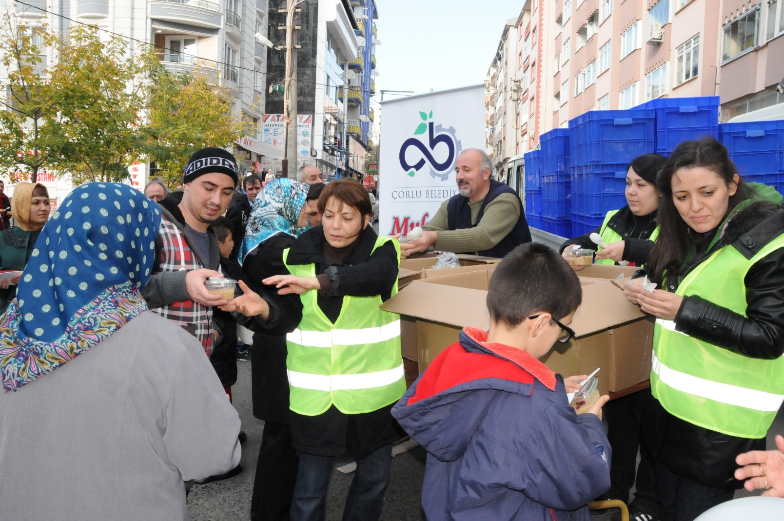 orlu Belediyesinin Aure kramlar Devam Ediyor