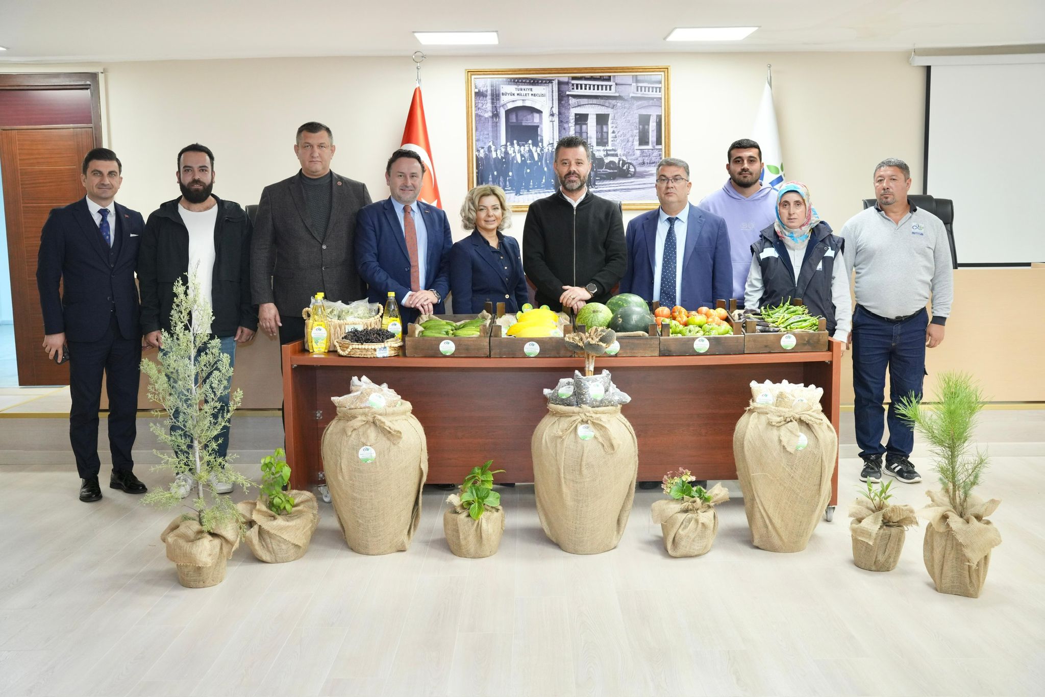 orlu Belediyesi Bitkisel retim Merkezinde 2025 Bereketi