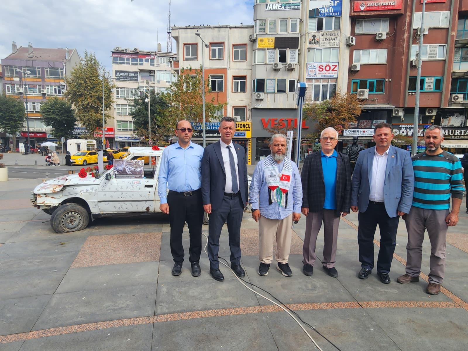 Bakan Sarkurt`tan Filistin in Dzenlenen Etkinlie Tam Destek