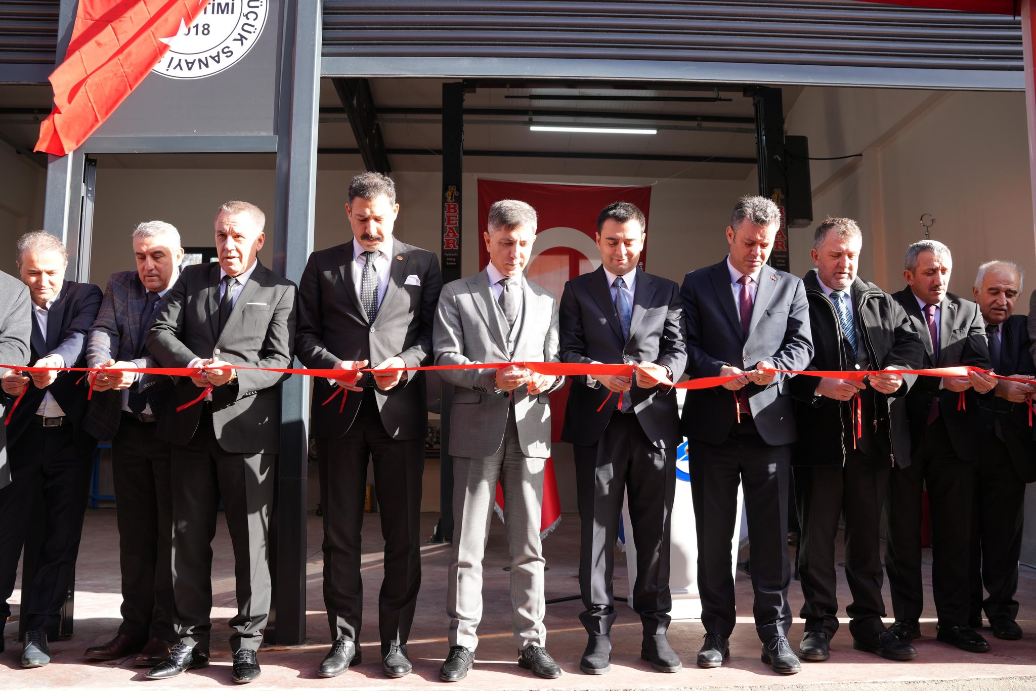 Ba�kan Sar�kurt, Mavi Yaka Mesleki E�itim Merkezi A��l���na Kat�ld�	