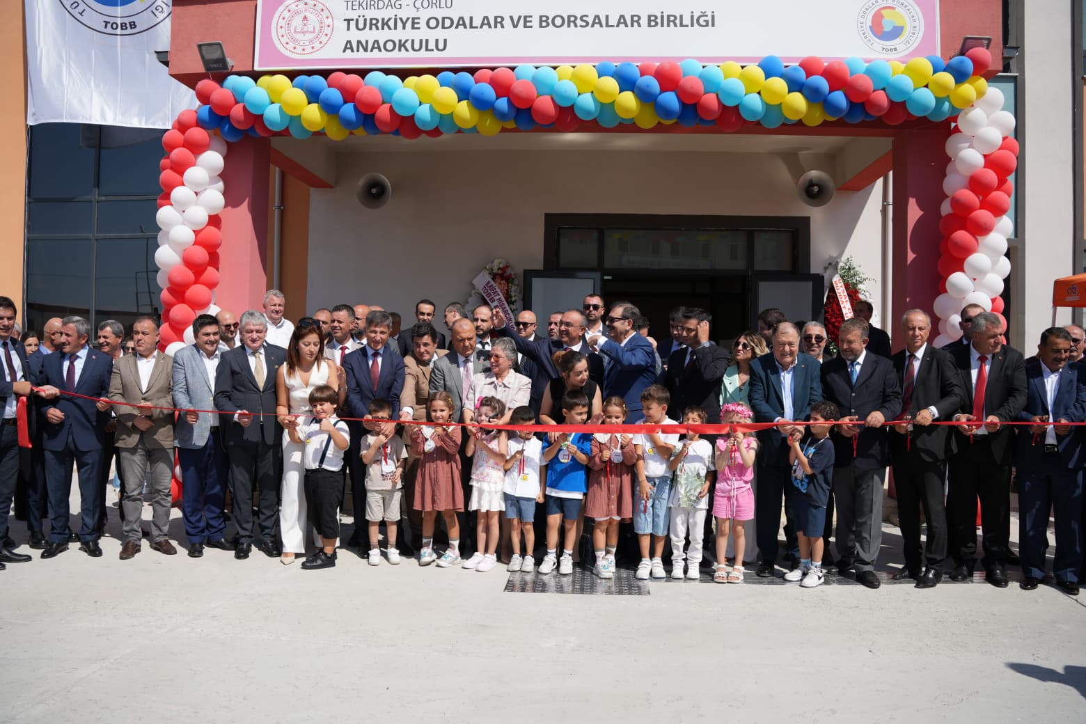 Bakan Sarkurt TOBB orlu Anaokulu`nun Alna Katld