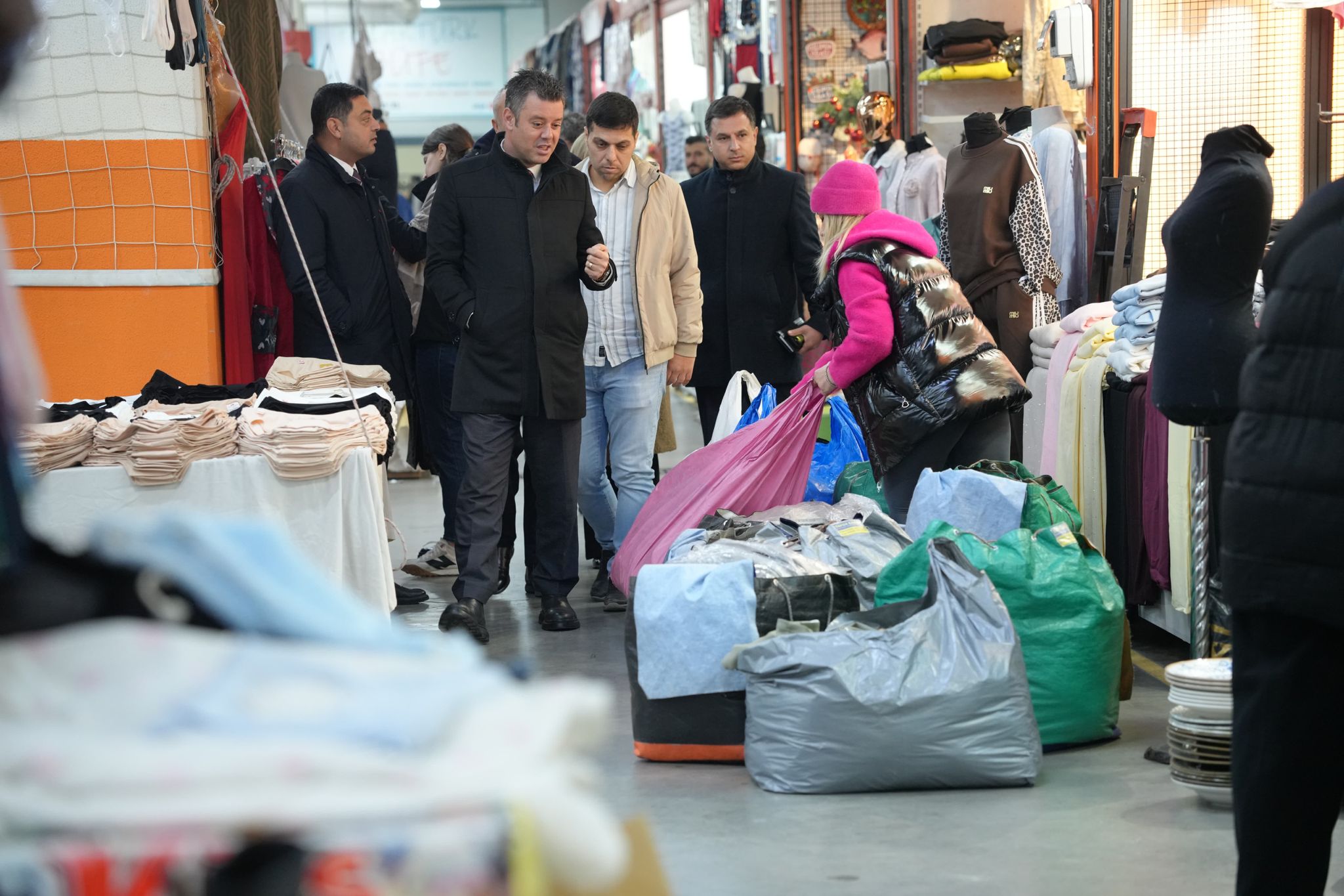 Ba�kan Sar�kurt�tan �orlu�ya Yeni Pazar Yeri M�jdesi