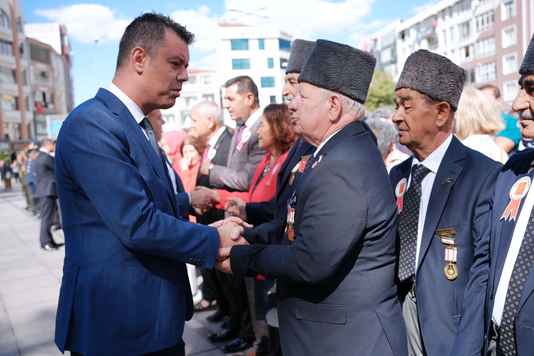 orlu`da Gaziler Gn Trenle Kutland