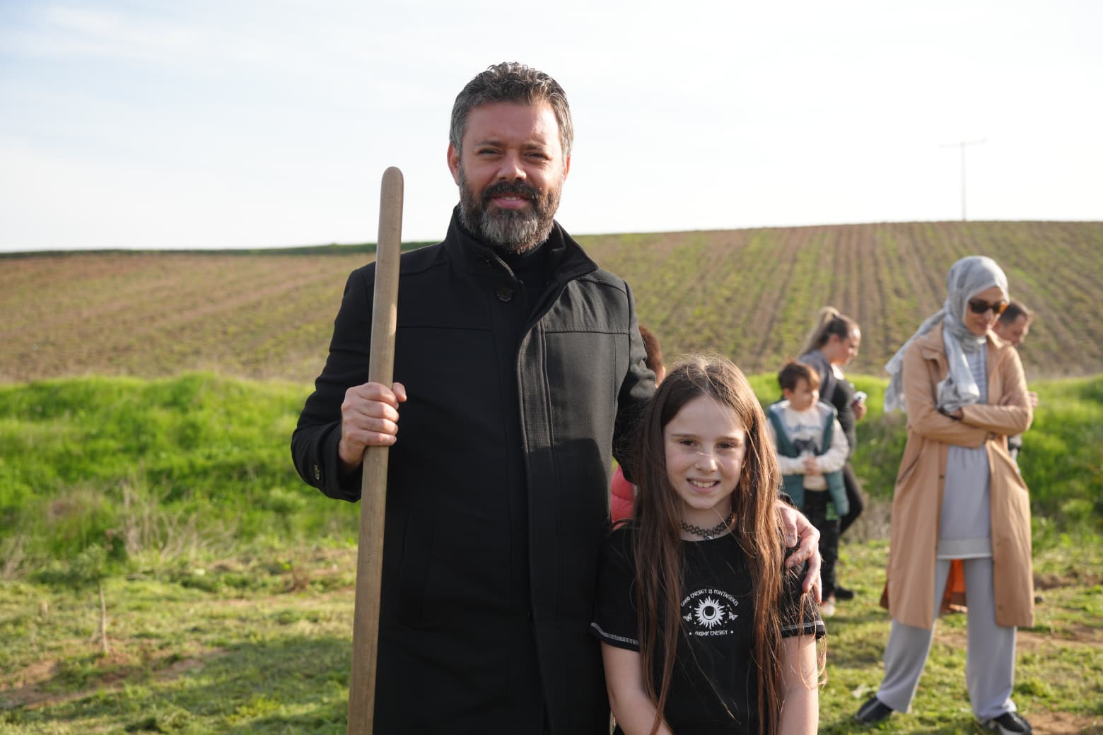 retmenler Orman`nda Fidanlar Toprakla Bulutu