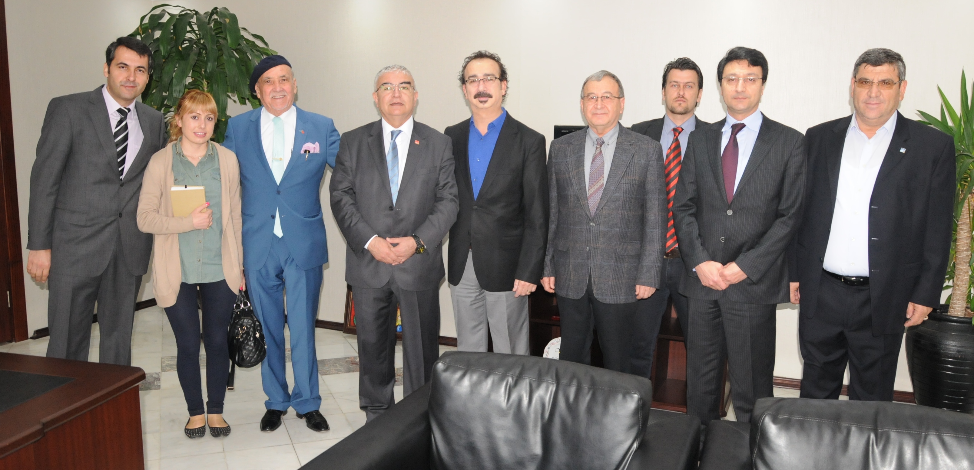 Krm Trkleri Derneinden Baysana Ziyaret