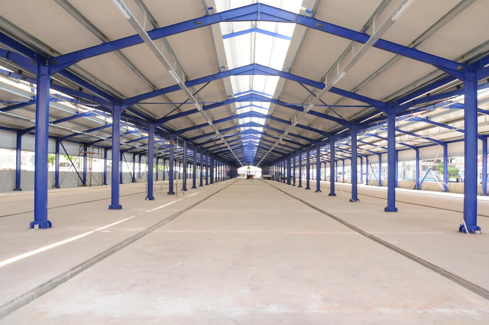 Sabit Kapal Pazaryeri Tamamlanmak zere