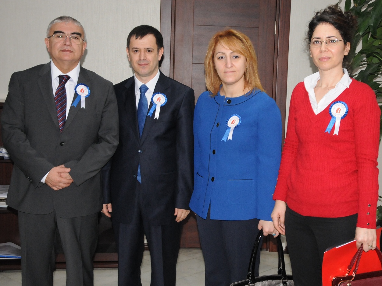 Vergi Dairesinden Bakan Baysana Ziyaret