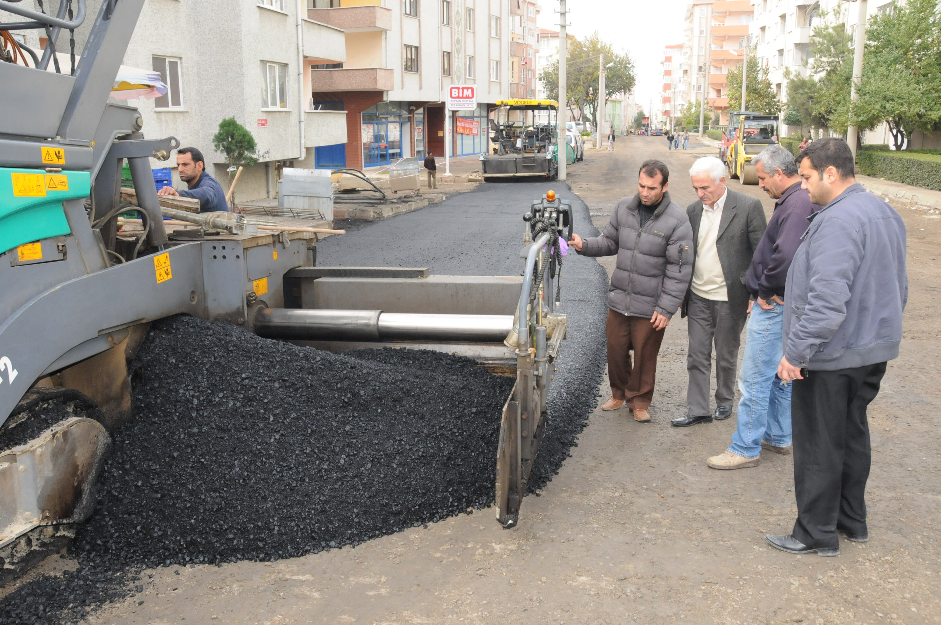 Balarii Mevkiinin Yollar Asfaltlanyor