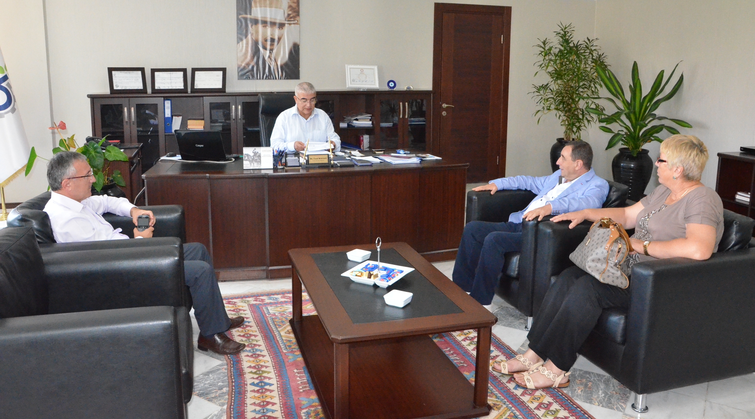 Karde� Belediye Tutrakan�dan Baysan�a Ziyaret