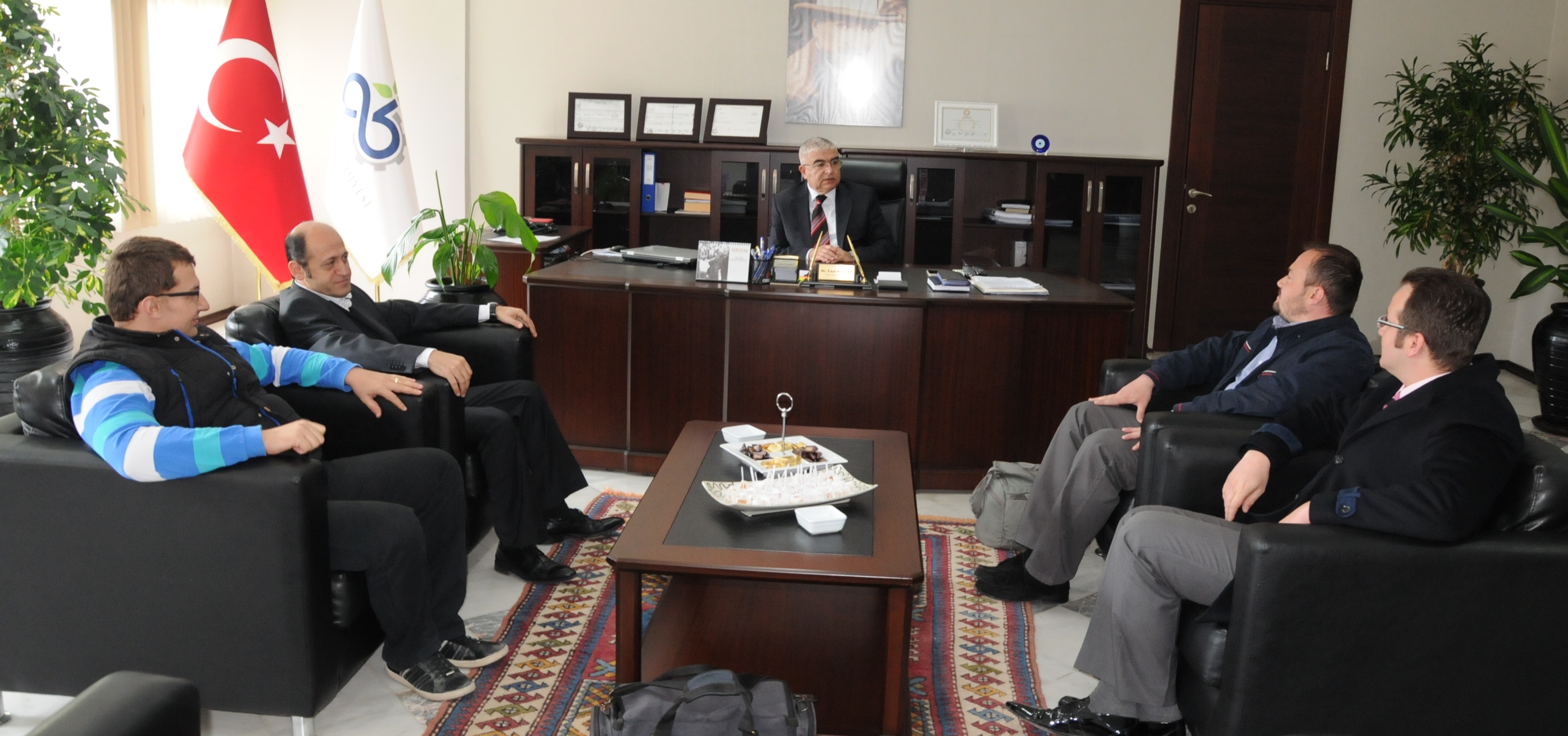 Avrupa Yakas Gazetesinden Baysana Tebrik Ziyareti