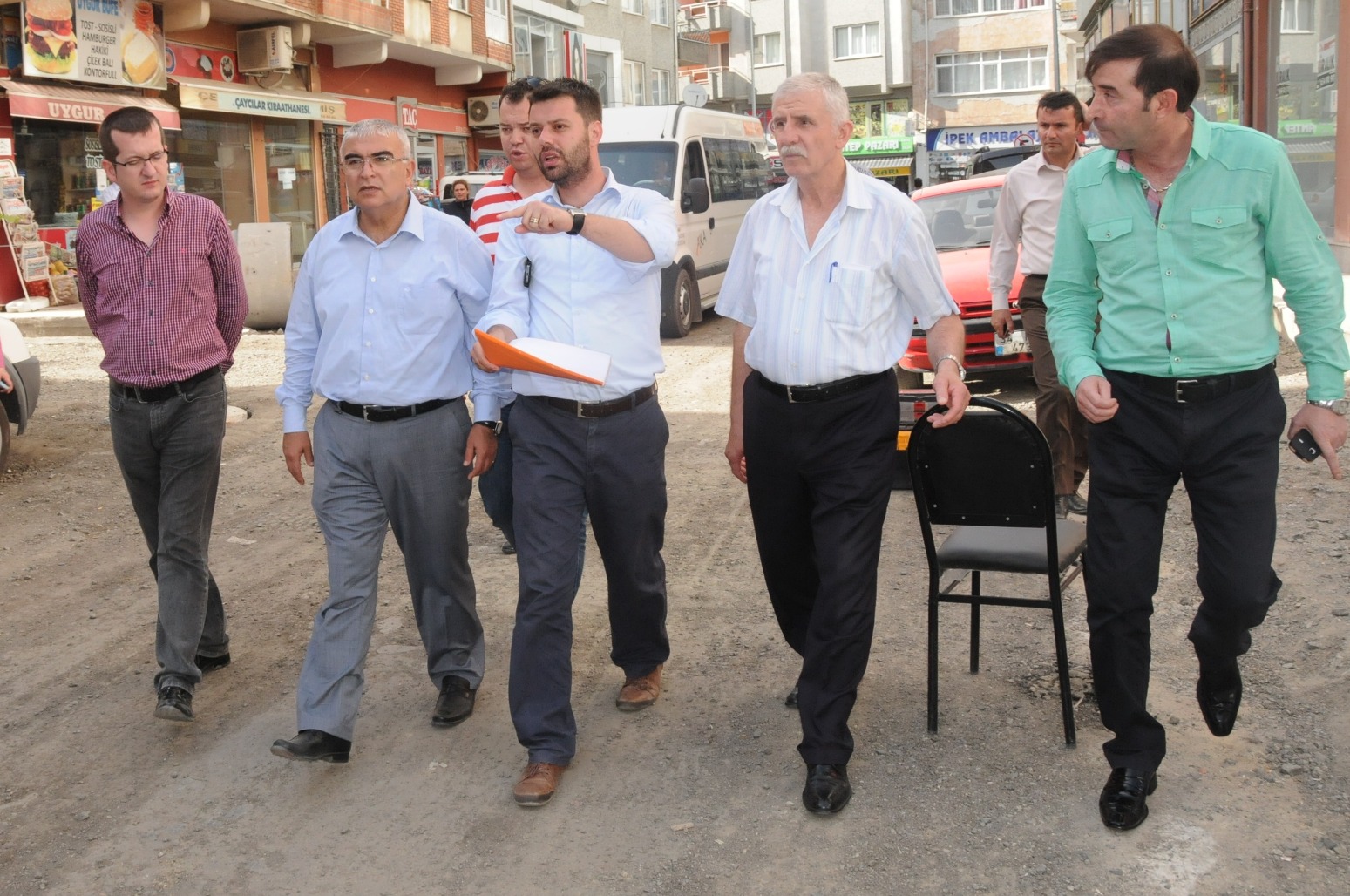Bakan Baysan 5. Etap Altyap almalarn Yerinde nceledi