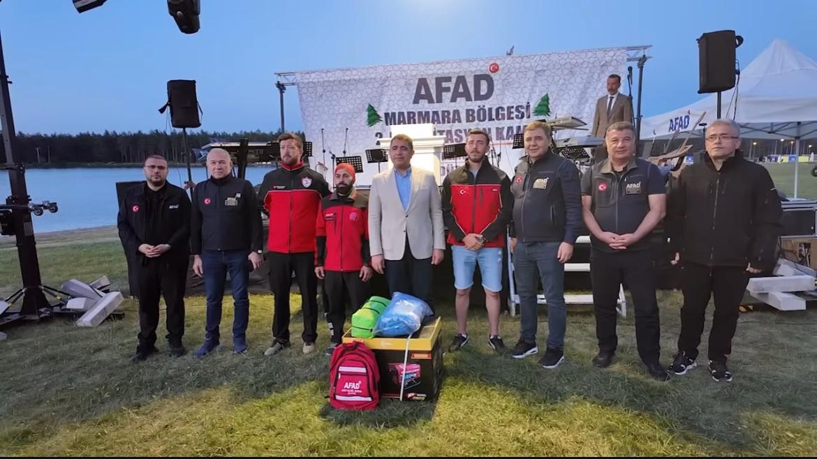 orlu AKE, AFAD 2025 Marmara Blgesi 2. Akreditasyon Kampna Katld