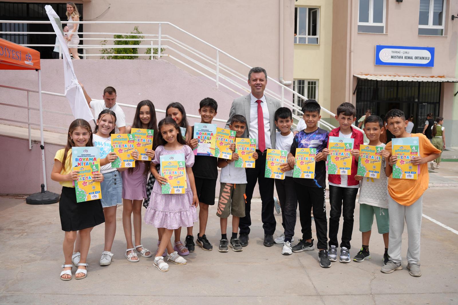 Bakan Sarkurttan rencilere Karne Hediyesi