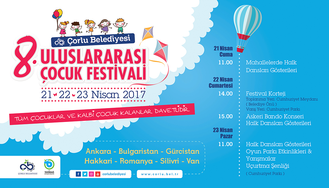8. Uluslararas� �ocuk Festivali Ba�l�yor
