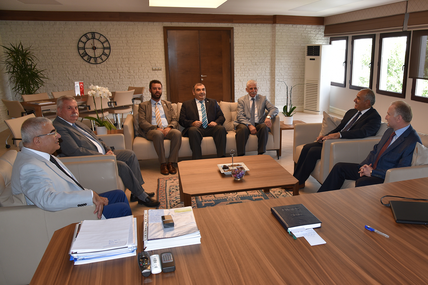 Vali Ceylan�dan Ba�kan Baysan�a �ade-i Ziyaret