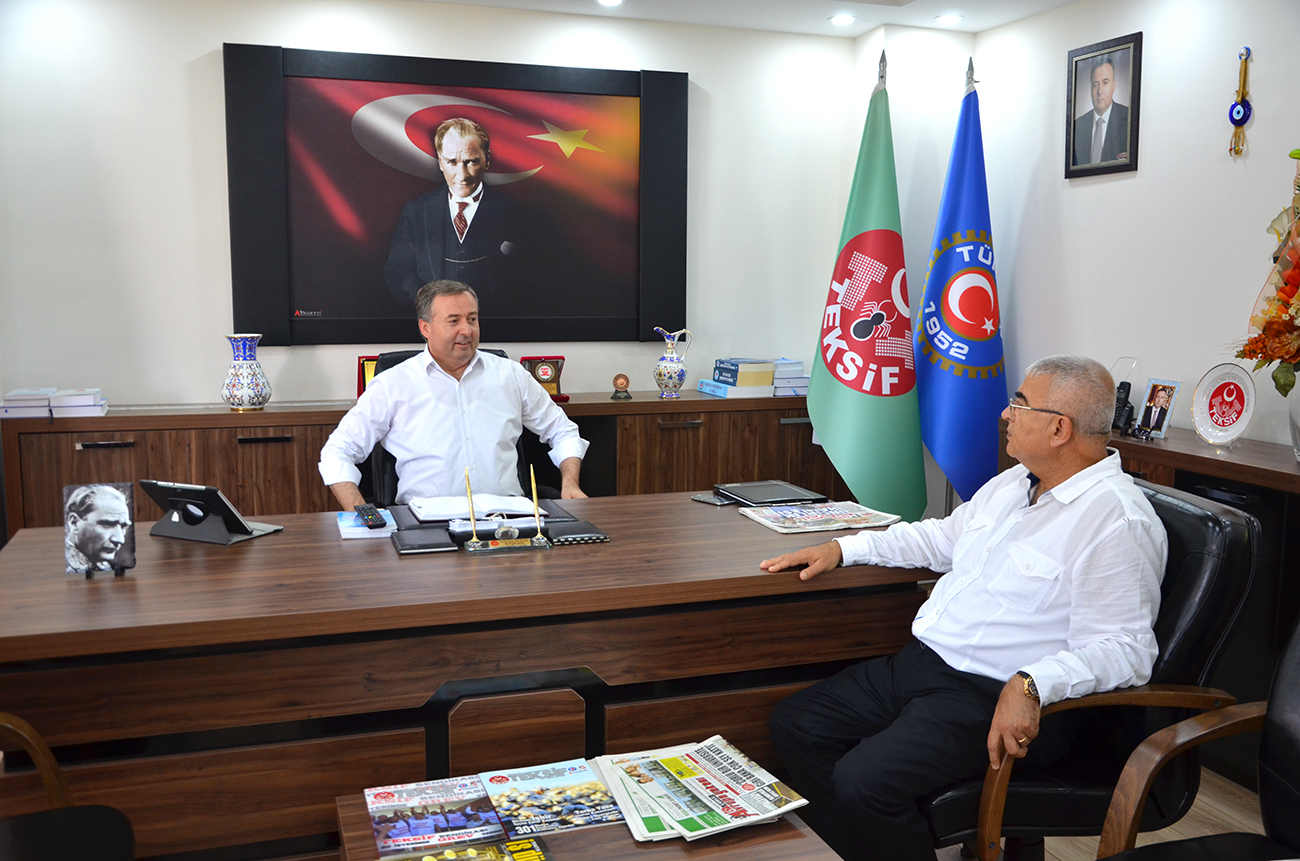 Ba�kan Baysan�dan TEKS�F�e Ziyaret