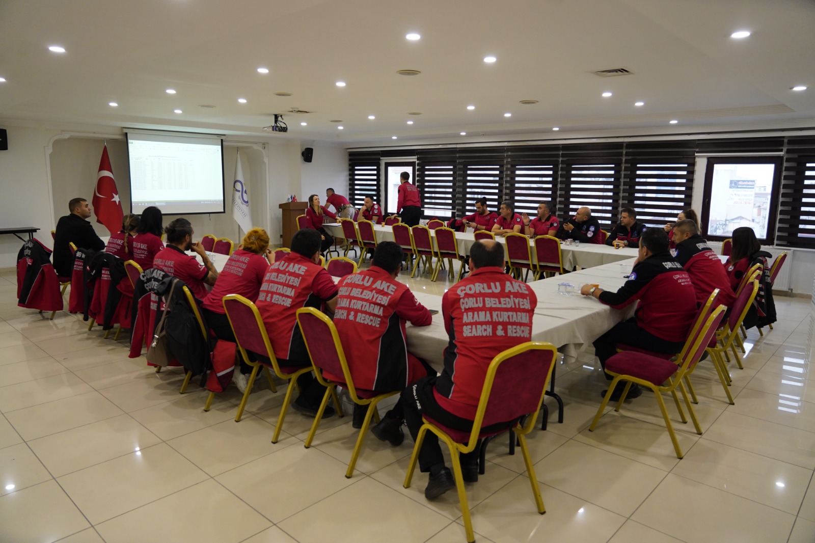 orlu AKE, Afetlere Hazrlk Kapsamnda Eitimlerini Gncelledi