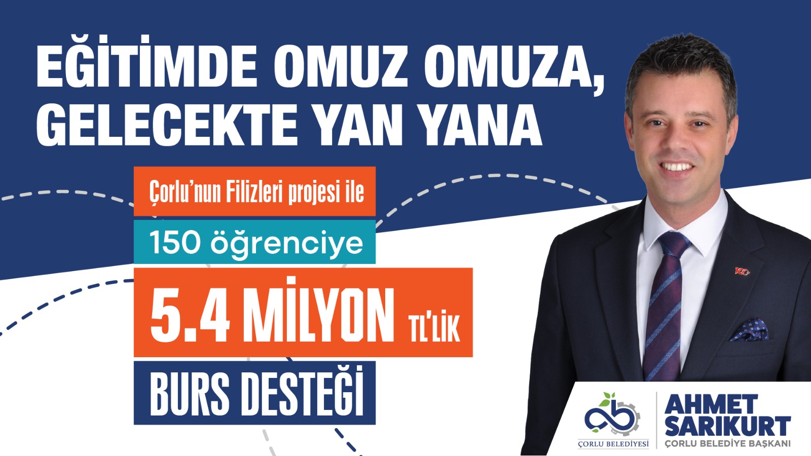 �orlu�nun Filizleri�ne 5.4 Milyon TL Burs Deste�i