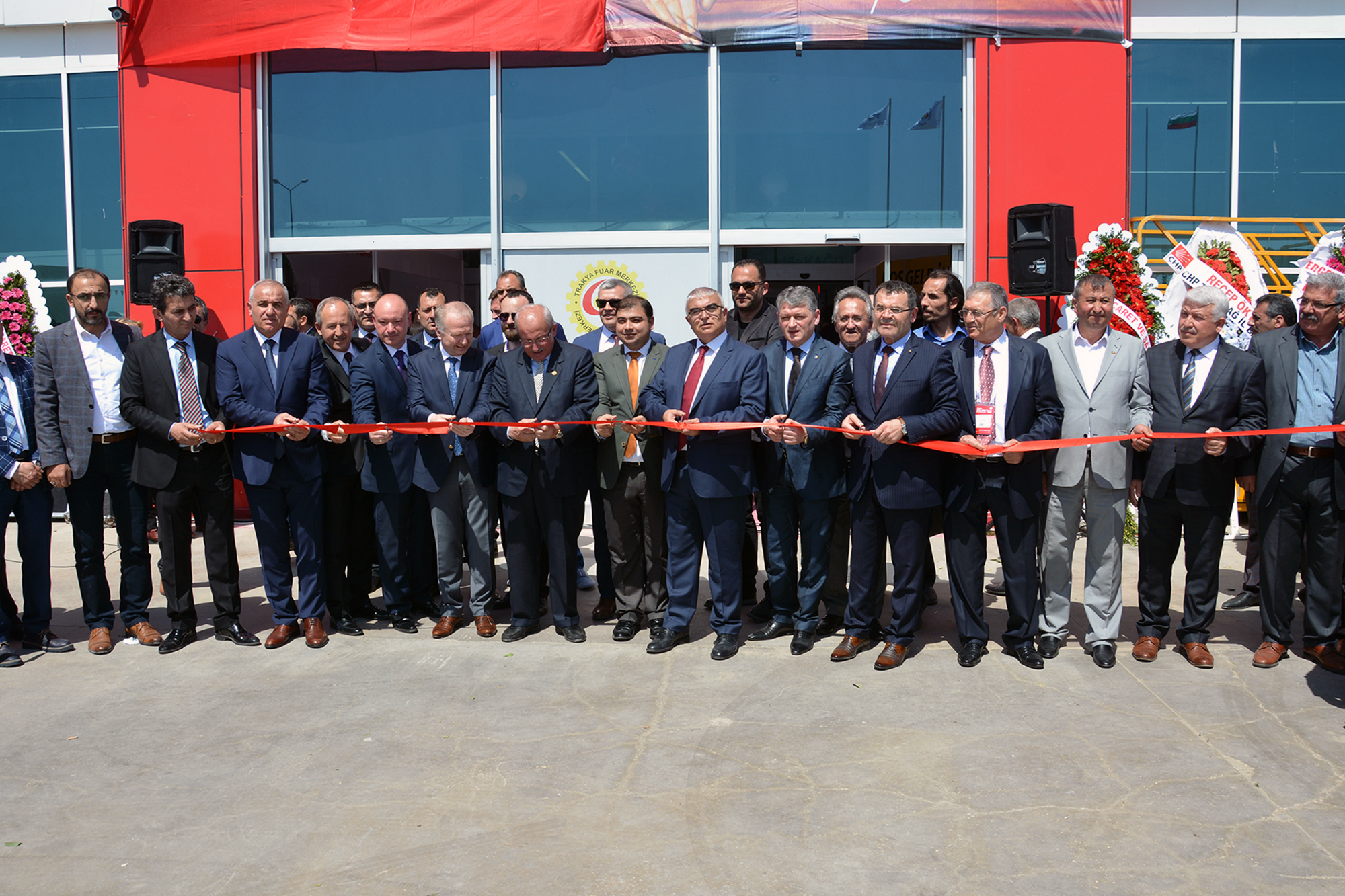 1. Trakya Genel Sanayi ve Ticaret Fuar� A��ld�