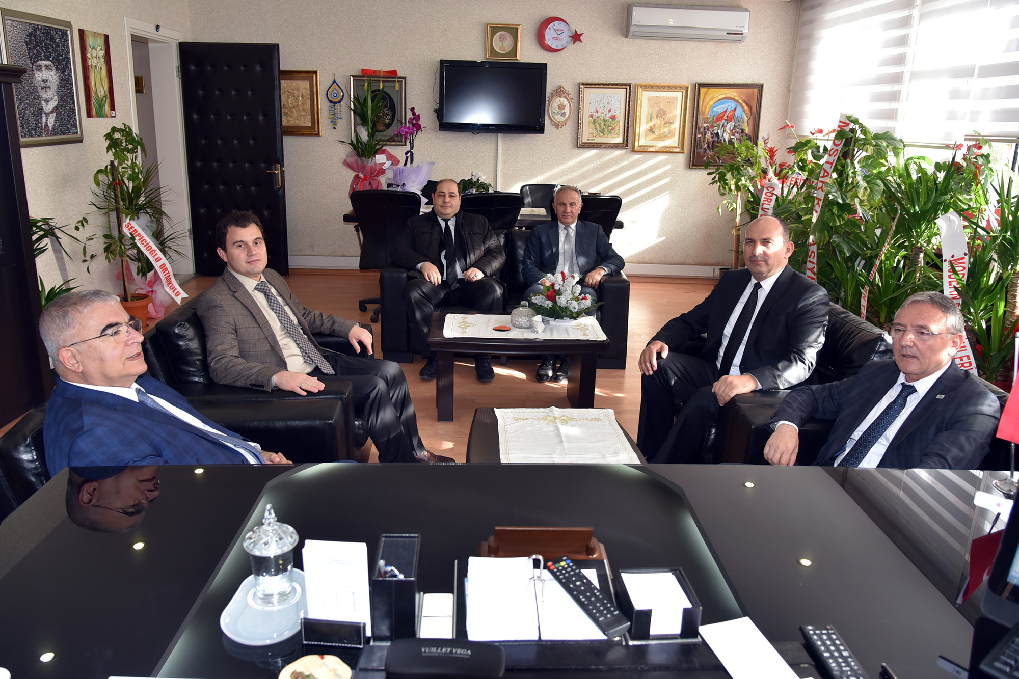 Bakan Baysandan Mdr zgne Ziyaret