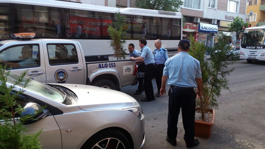 Kaldrm gali Yapan Esnaf Uyarld