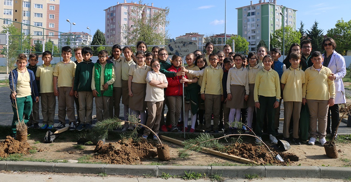 "Temiz �evrem Ye�il Okulum" Etkinlikleri S�r�yor