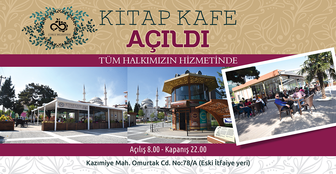 Kitap Kafe Hizmetinizde