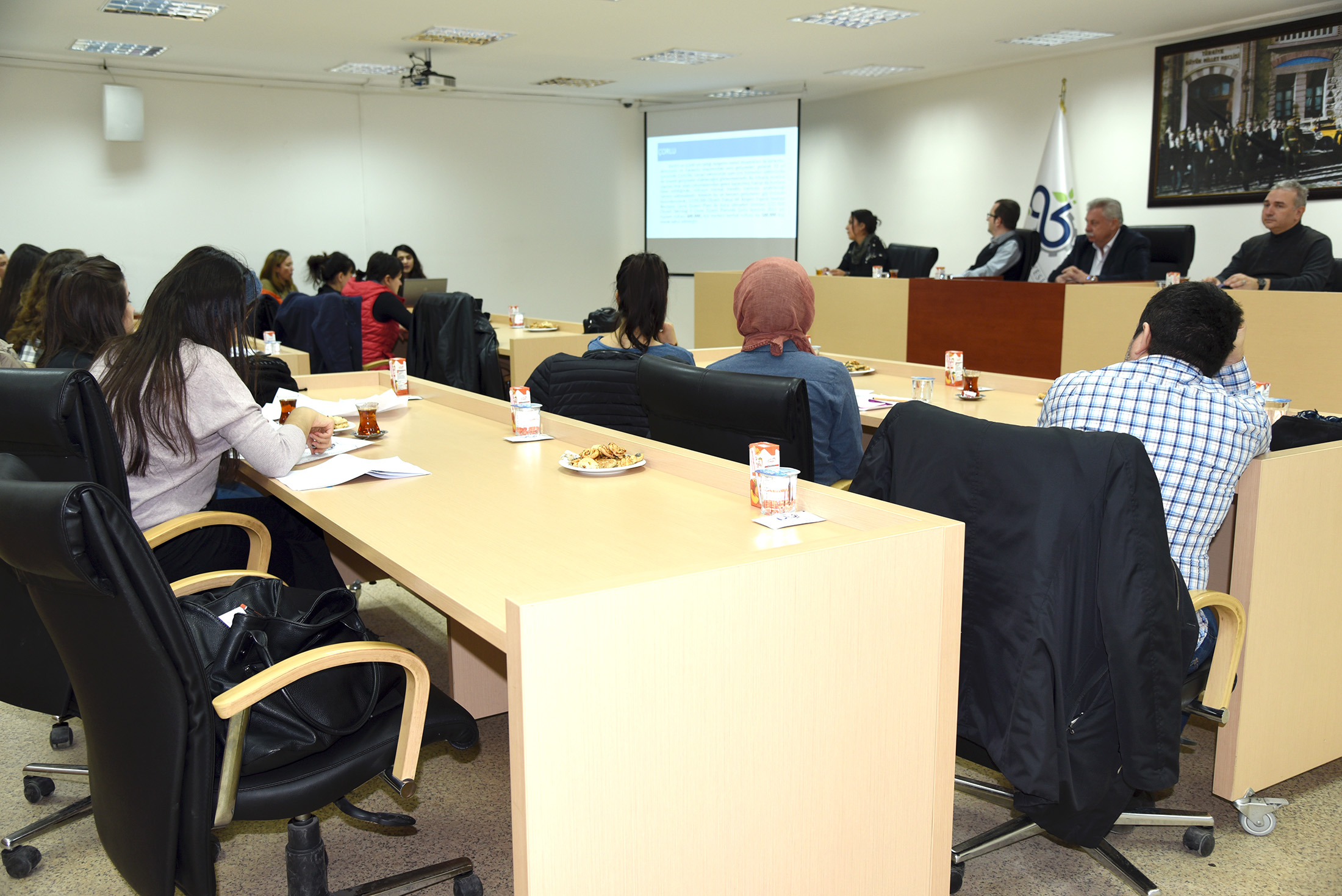 NK� ��rencileri ile Tasar�m ve Proje Toplant�s� Yap�ld�