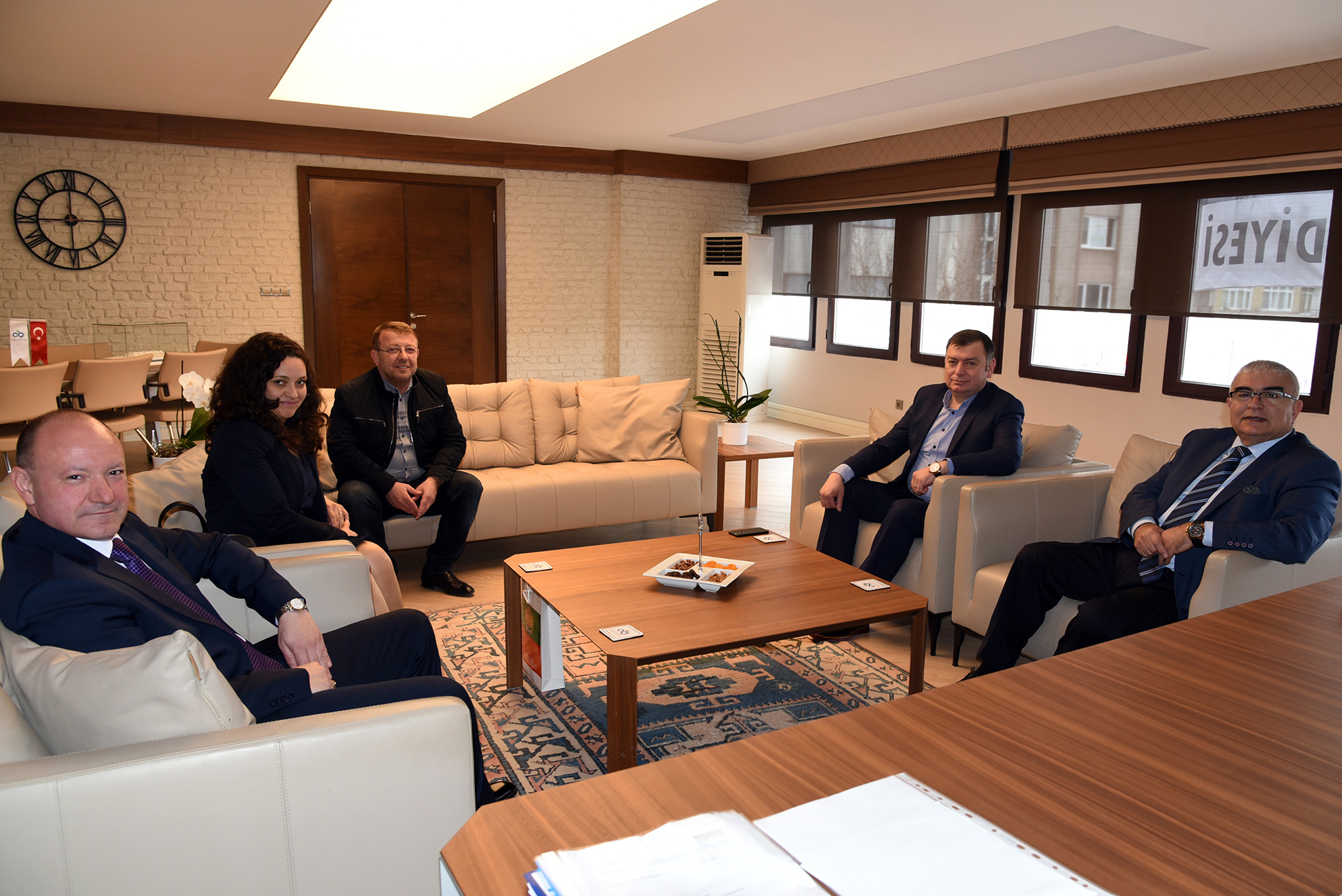 Ba�konsolos Vilchev�den Ba�kan Baysan�a Ziyaret