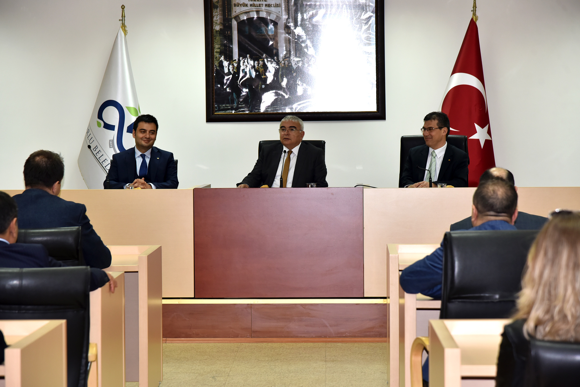 orlu TSOdan Bakan Baysana ade-i Ziyaret